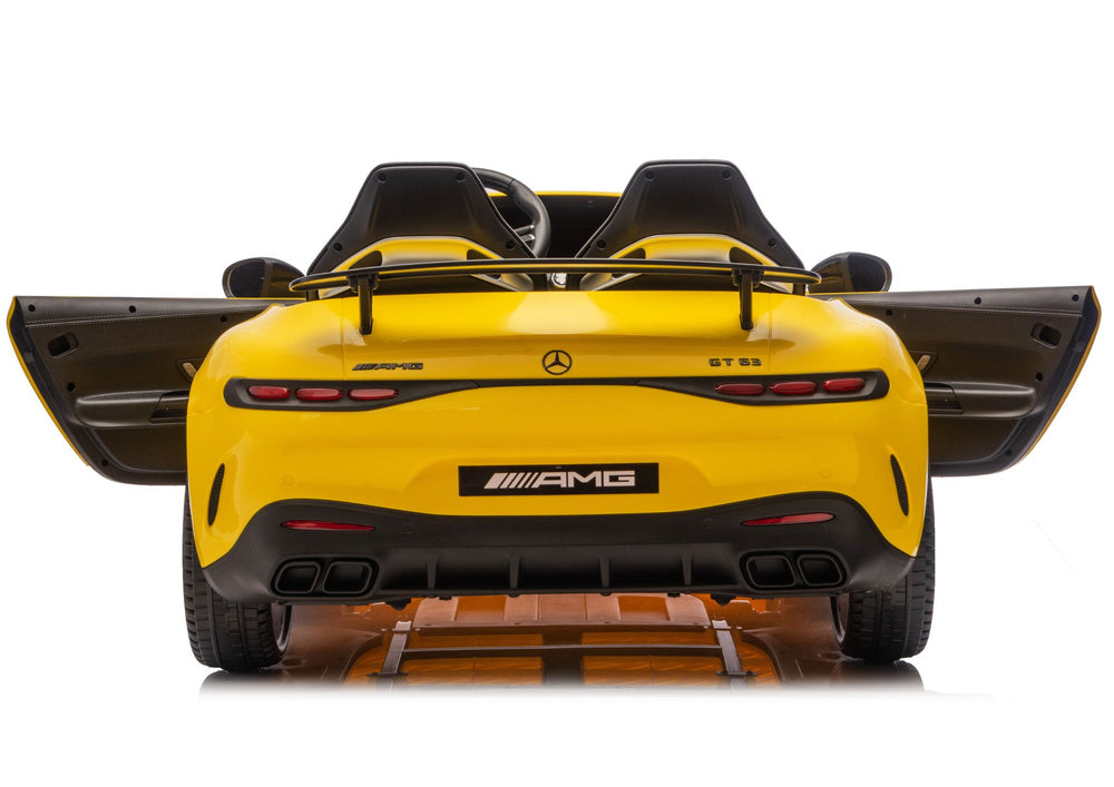Dětské elektrické auto Mercedes GT63 AMG 24V žluté – DK-GT63