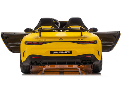 Dětské elektrické auto Mercedes GT63 AMG 24V žluté – DK-GT63