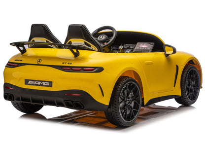Dětské elektrické auto Mercedes GT63 AMG 24V žluté – DK-GT63
