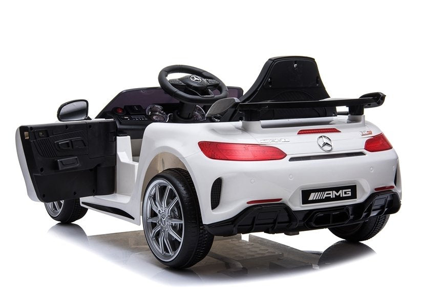 Dětské elektrické auto Mercedes GTR s dálkovým ovládáním bílé