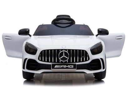 Dětské elektrické auto Mercedes GTR s dálkovým ovládáním bílé