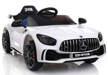 Dětské elektrické auto Mercedes GTR s dálkovým ovládáním bílé