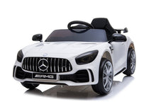 Dětské elektrické auto Mercedes GTR s dálkovým ovládáním bílé