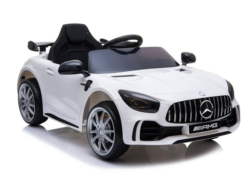 Dětské elektrické auto Mercedes GTR s dálkovým ovládáním bílé