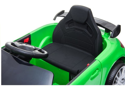 Dětské elektrické auto Mercedes GTR – s dálkovým ovládáním | zelené