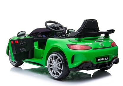 Dětské elektrické auto Mercedes GTR – s dálkovým ovládáním | zelené