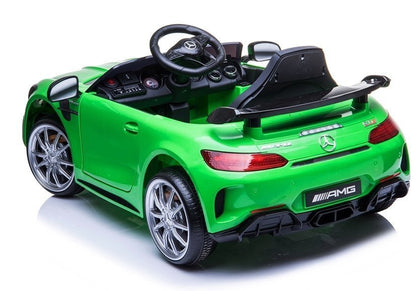 Dětské elektrické auto Mercedes GTR – s dálkovým ovládáním | zelené