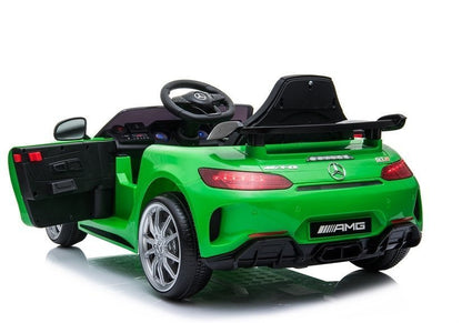 Dětské elektrické auto Mercedes GTR – s dálkovým ovládáním | zelené