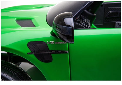 Dětské elektrické auto Mercedes GTR – s dálkovým ovládáním | zelené