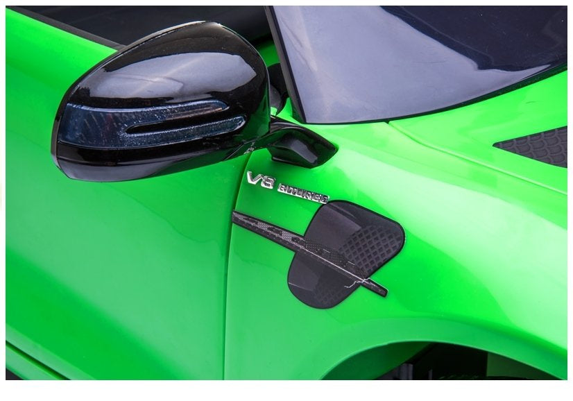 Dětské elektrické auto Mercedes GTR – s dálkovým ovládáním | zelené
