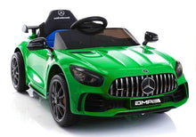 Dětské elektrické auto Mercedes GTR – s dálkovým ovládáním | zelené