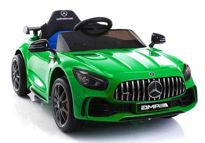 Dětské elektrické auto Mercedes GTR – s dálkovým ovládáním | zelené
