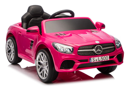 Dětské elektrické auto Mercedes SL500 12V růžové – S506