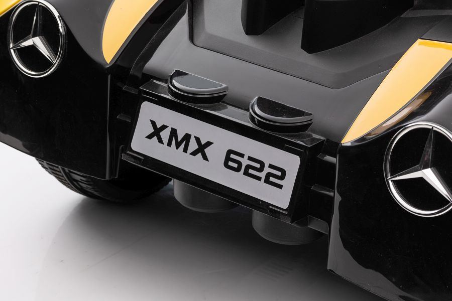 Dětské elektrické auto Mercedes XMX622 na akumulátor žluté