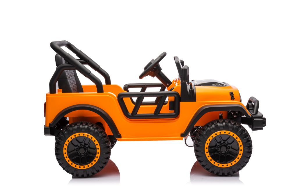 Dětské elektrické auto na akumulátor 24V oranžové