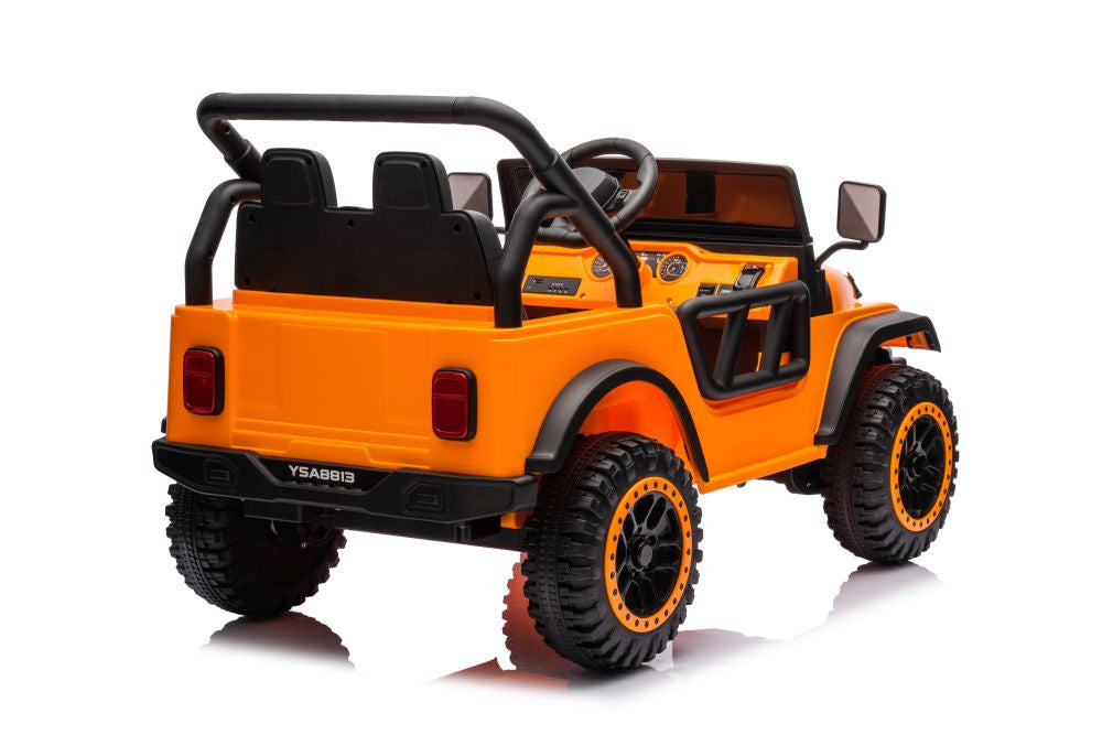 Dětské elektrické auto na akumulátor 24V oranžové