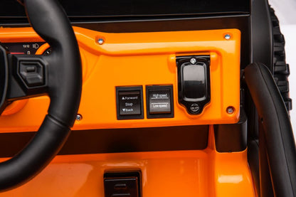 Dětské elektrické auto na akumulátor 24V oranžové
