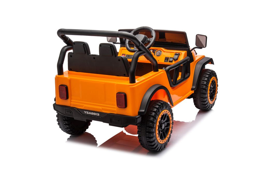 Dětské elektrické auto na akumulátor 24V oranžové