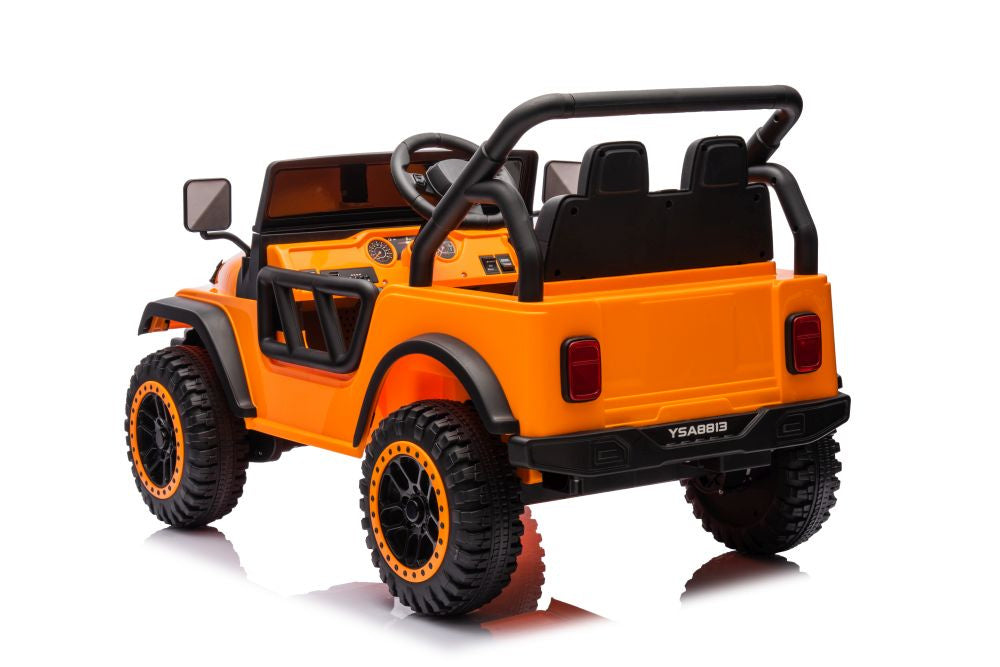 Dětské elektrické auto na akumulátor 24V oranžové