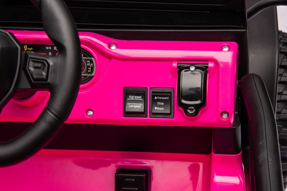 Dětské elektrické auto na akumulátor 24V růžové YSA8813