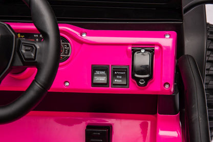 Dětské elektrické auto na akumulátor 24V růžové YSA8813