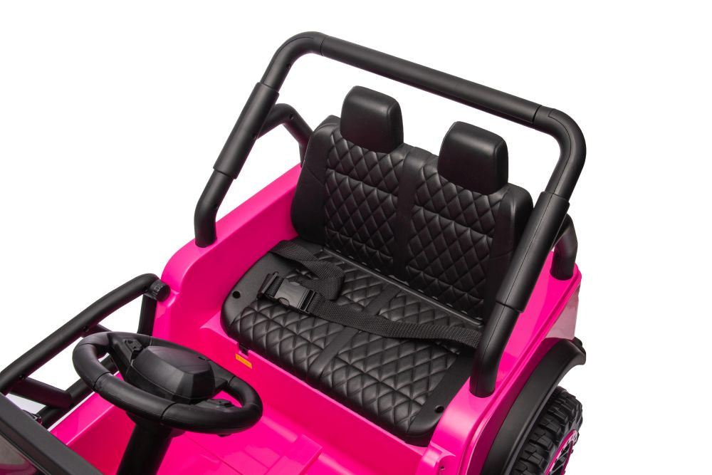 Dětské elektrické auto na akumulátor 24V růžové YSA8813