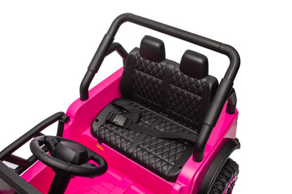 Dětské elektrické auto na akumulátor 24V růžové YSA8813