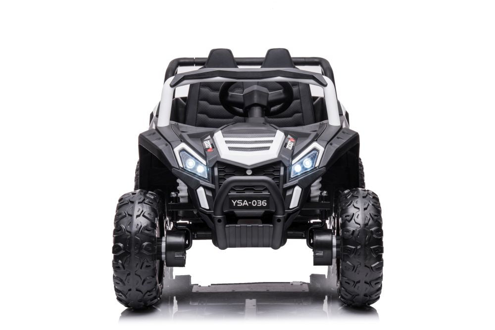 Dětské elektrické auto na akumulátor 4x4 bílé YSA036