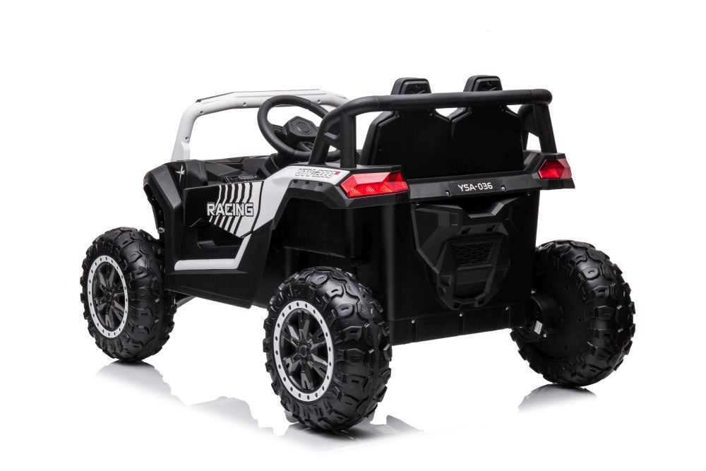 Dětské elektrické auto na akumulátor 4x4 bílé YSA036