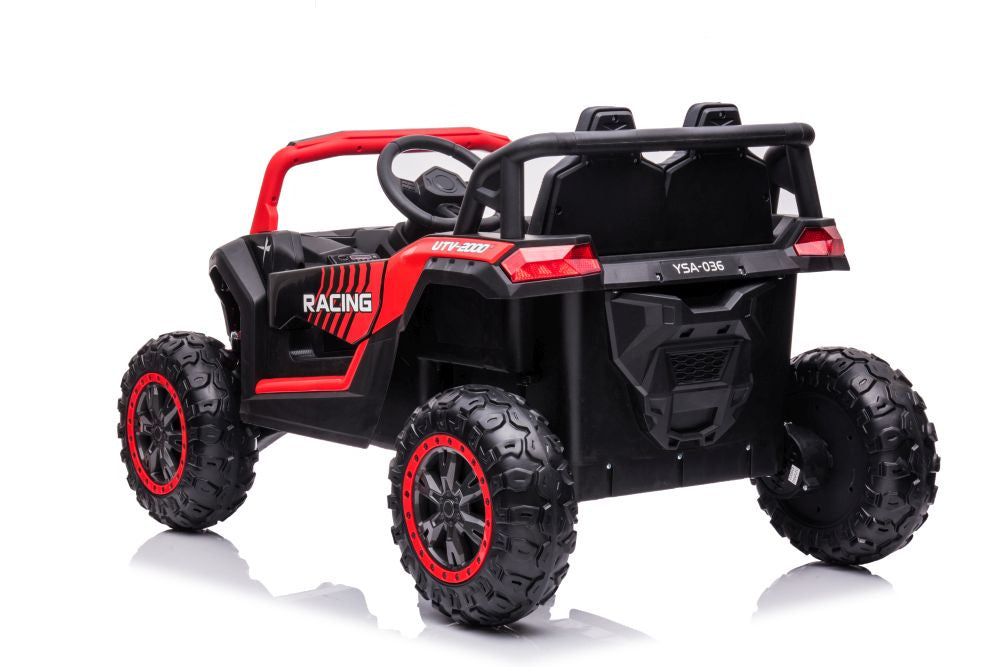Dětské elektrické auto na akumulátor 4x4 červené YSA036