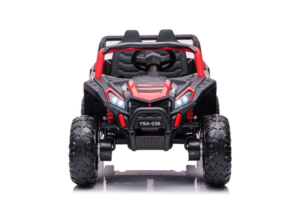 Dětské elektrické auto na akumulátor 4x4 červené YSA036