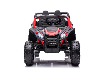 Dětské elektrické auto na akumulátor 4x4 červené YSA036