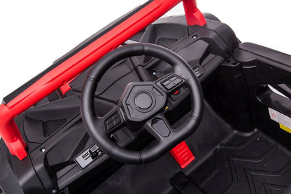 Dětské elektrické auto na akumulátor 4x4 červené YSA036