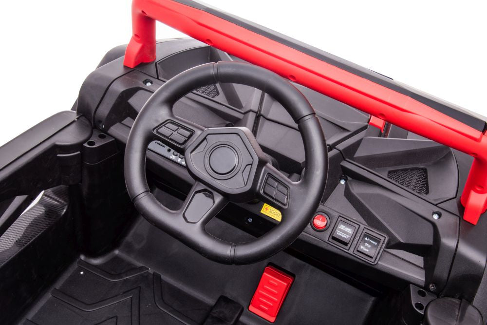 Dětské elektrické auto na akumulátor 4x4 červené YSA036