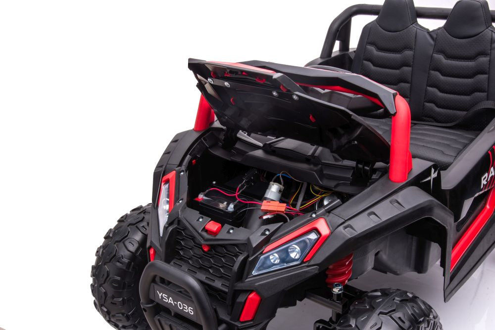 Dětské elektrické auto na akumulátor 4x4 červené YSA036