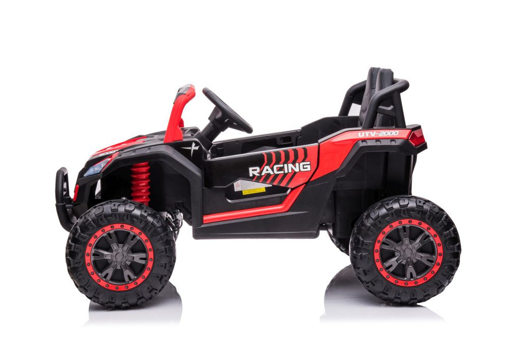 Dětské elektrické auto na akumulátor 4x4 červené YSA036
