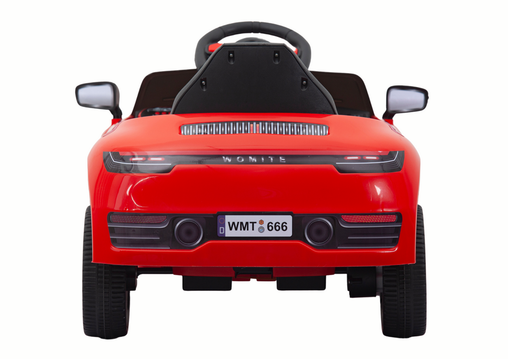 Dětské elektrické auto na akumulátor WMT 666 červené