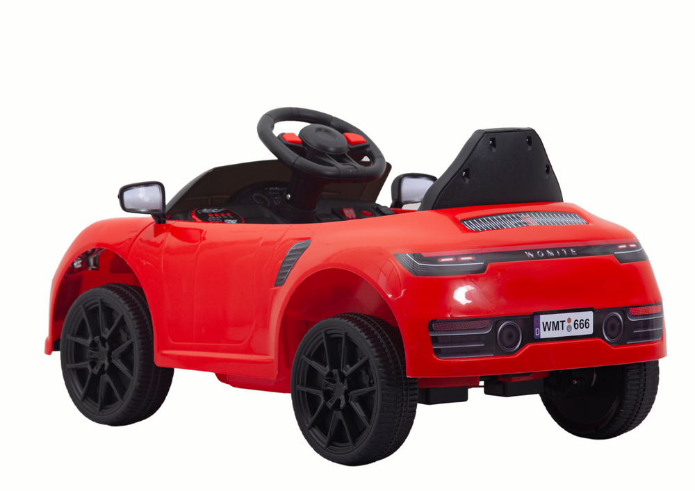 Dětské elektrické auto na akumulátor WMT 666 červené