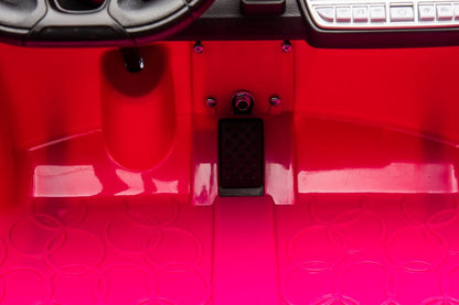 Dětské elektrické auto S322 s pohonem 4x4 růžové