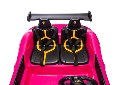 Dětské elektrické auto S322 s pohonem 4x4 růžové