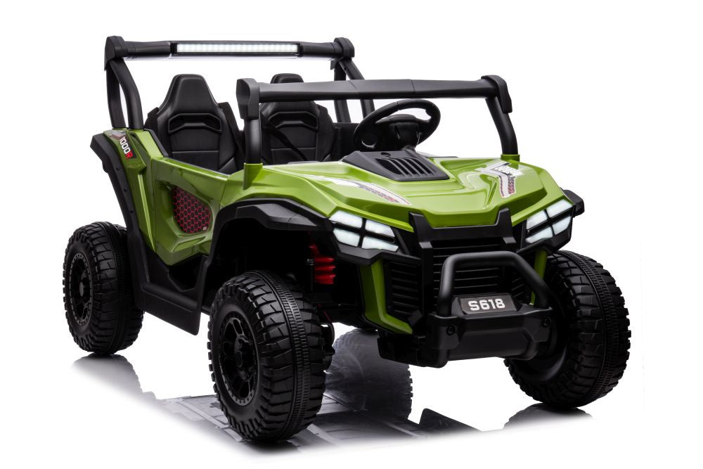 Dětské elektrické auto S618 4x4 – na akumulátor | zelené