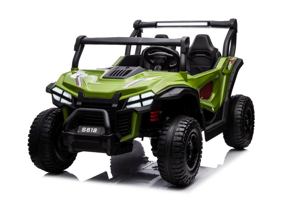 Dětské elektrické auto S618 4x4 – na akumulátor | zelené