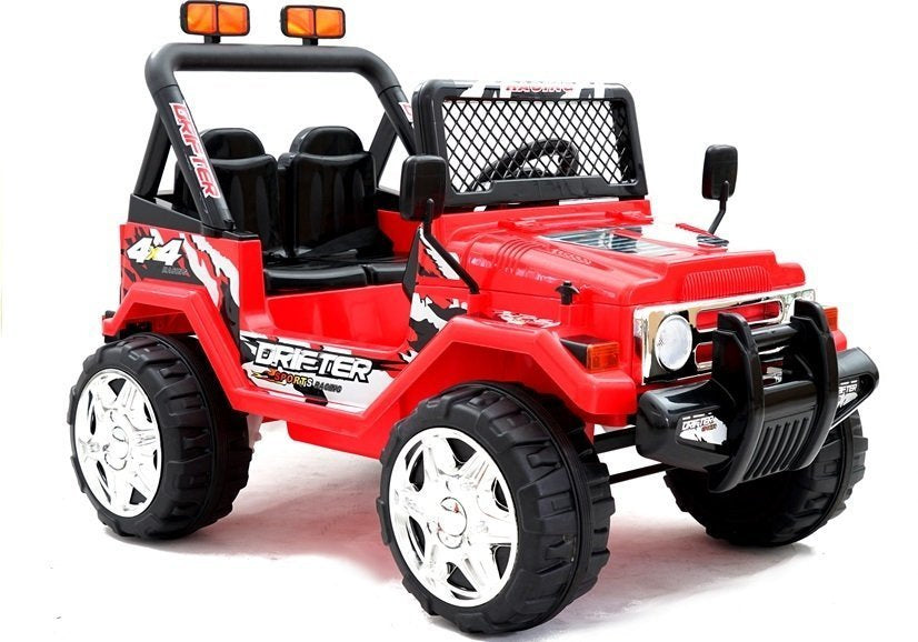 Dětské elektrické auto S618 s dálkovým ovládáním červené
