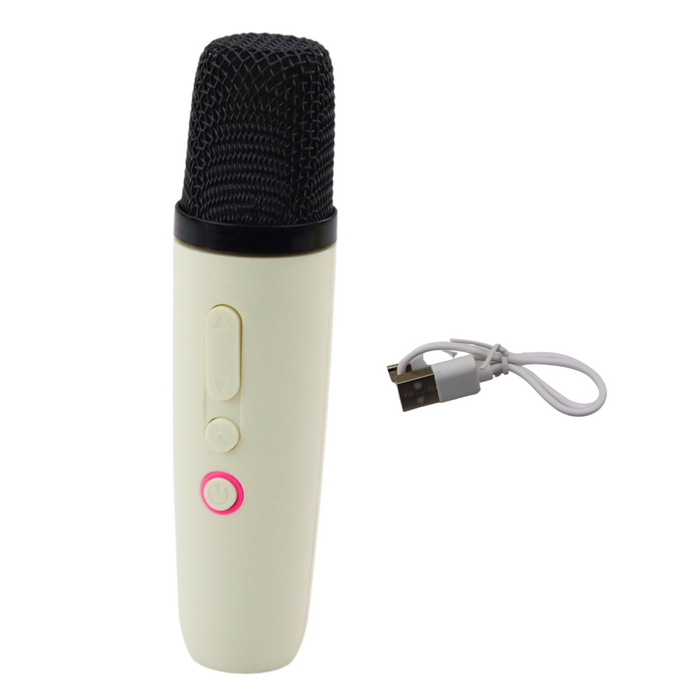 Dětské karaoke mikrofon – jednorožec Bluetooth LED