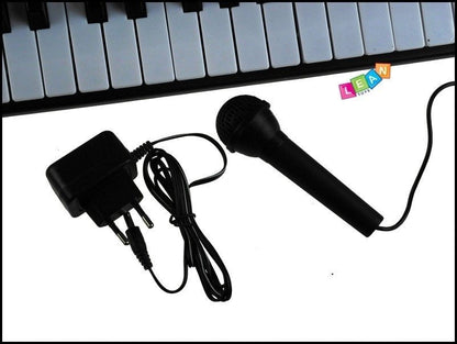 Dětské klávesy s mikrofonem 61 kláves LED displej MQ 810