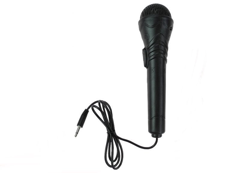 Dětské klávesy s mikrofonem 61 kláves USB LED displej černé