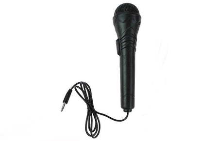 Dětské klávesy s mikrofonem 61 kláves USB LED displej černé