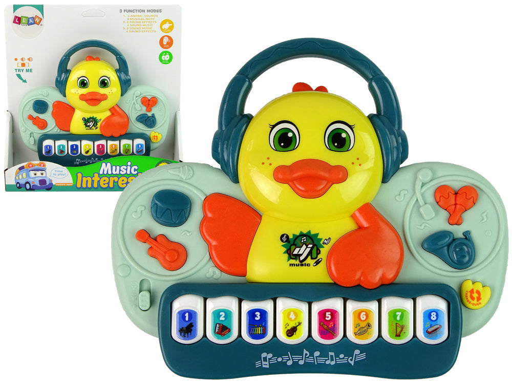 Dětské pianino Kačenka – se světly a melodiemi | pro nejmenší