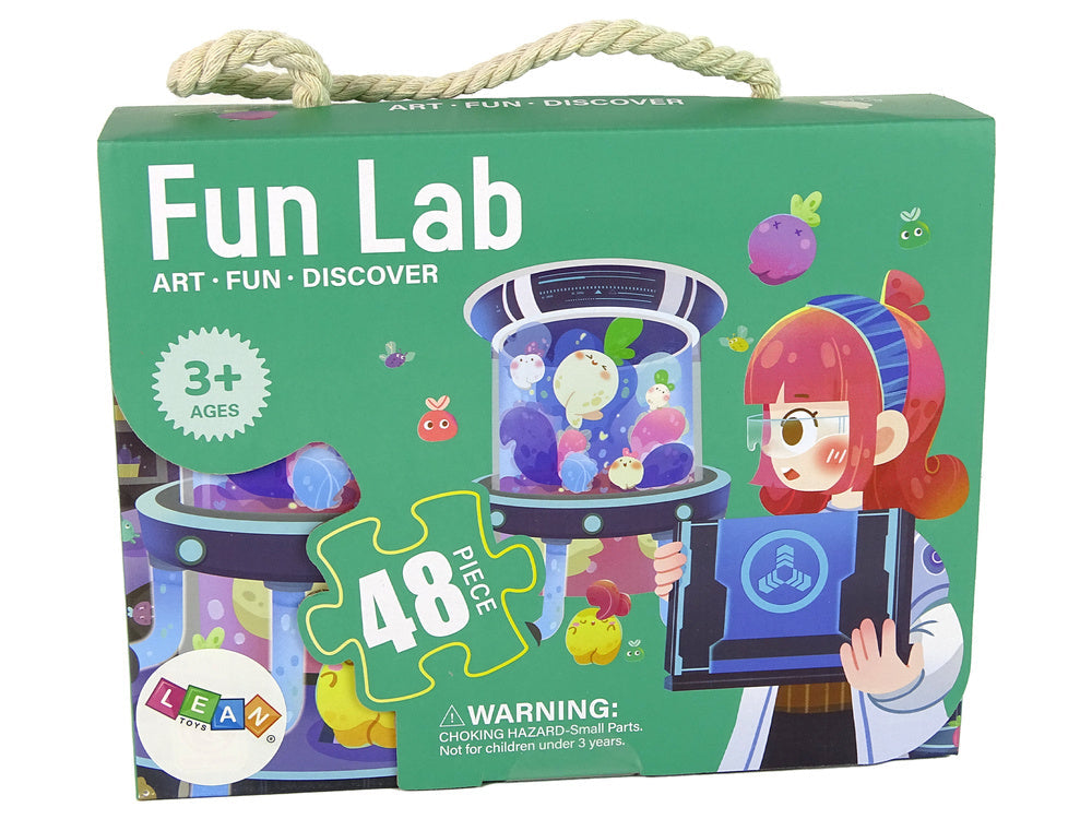 Dětské puzzle Laboratoř 48 dílků pro děti od 3 let