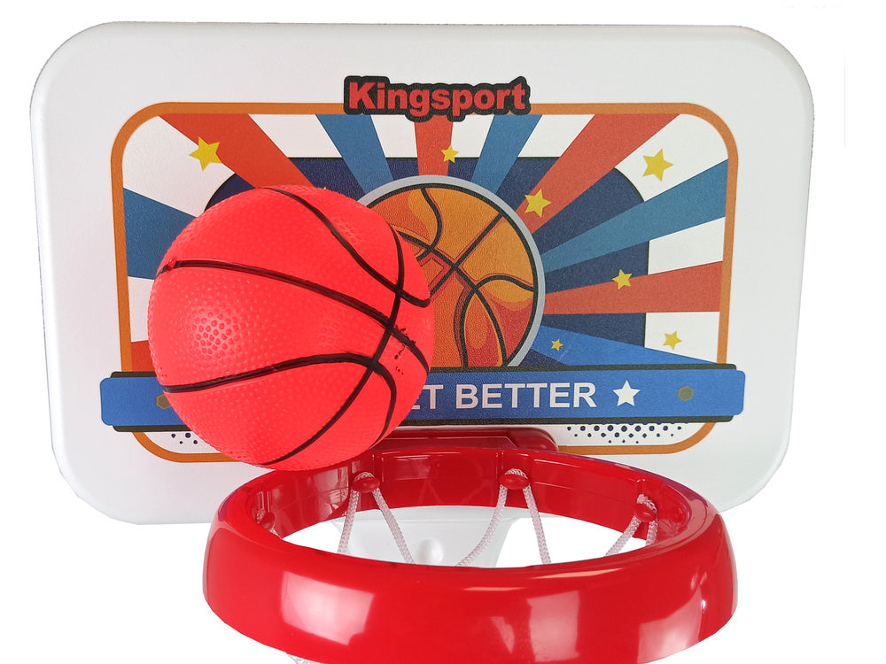 Dětský basketbalový koš s míčem nastavitelný 88 120 cm
